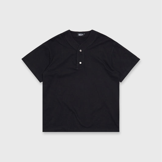 Noforty Project Oversize Colarless Tshirt Grawn Black