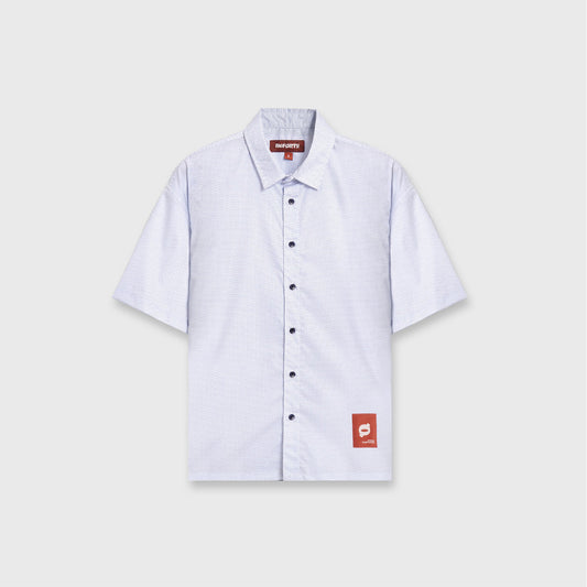 Noforty Project Oversize Boxy Short Shirt Nikola White