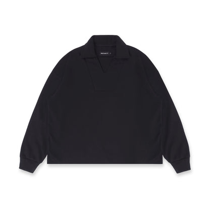 Noforty Project Oversize Sweater Rugby Malfin Black