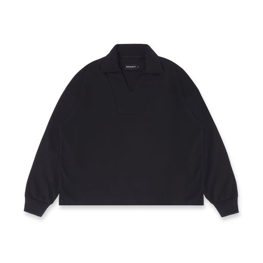 Noforty Project Oversize Sweater Rugby Malfin Black