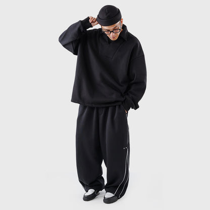 Noforty Project Baggy Sweat Pants Alfred Black