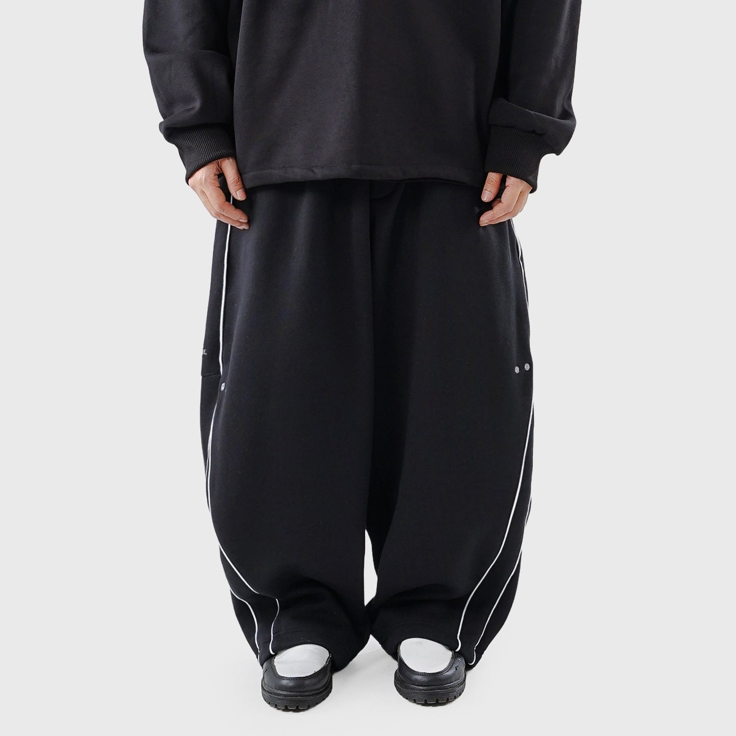Noforty Project Baggy Sweat Pants Alfred Black